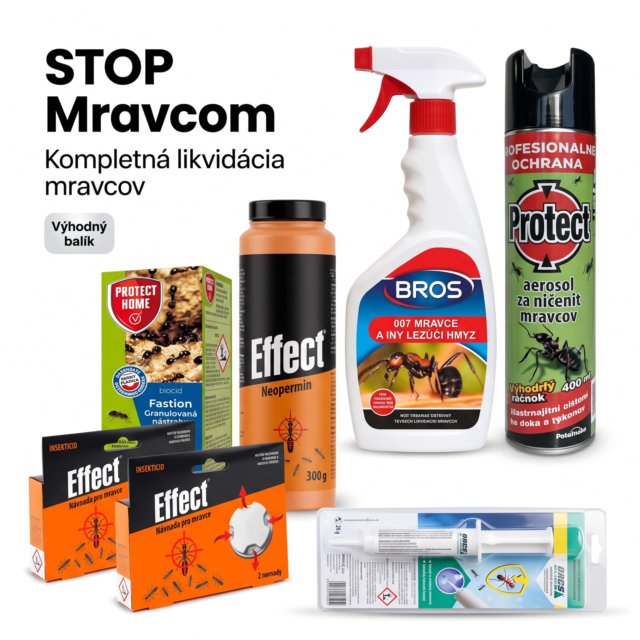 STOP Mravcom – Kompletná likvidácia mravcov